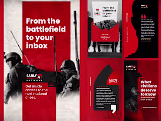Early Warning Network - Social Media Ads