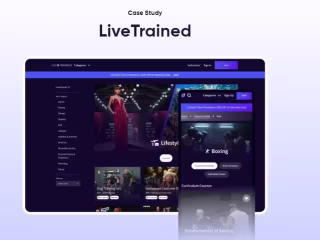 LiveTrained Web&Mobile App