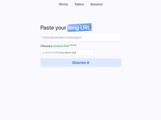 goshort - the fastest url shortener