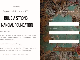 Build a Strong Financial Foundation | Landing Page Copy