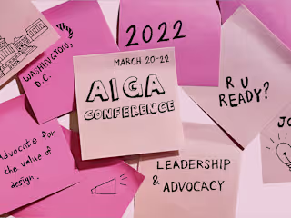 2022 AIGA Postcard