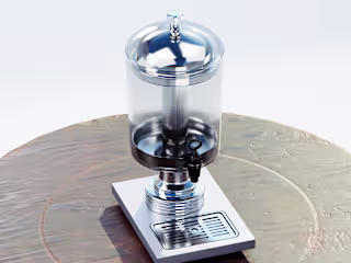 BEVERAGE DISPENSER 3D RENDERS