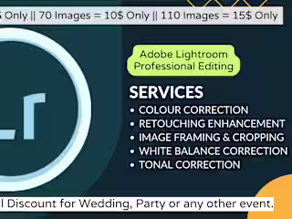 Professional Photo Editor Enhancing Images