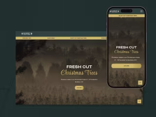 A static Webflow website for a local farm operation