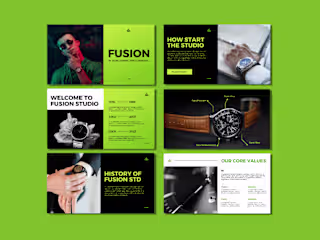 Pitch Deck presentation Design