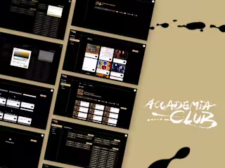 Accademia Club - Admin Panel