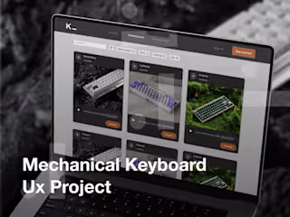 Mechanical keyboard UX / Keebs MVP :: Behance