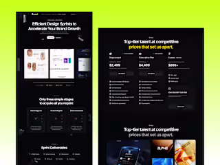 Next-Level Landing Page Projects in Framer