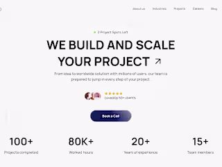 Framer Website Design and React Development