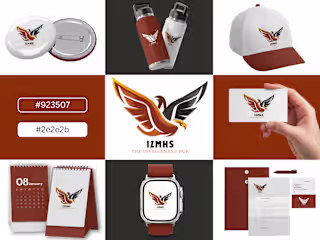 Modern Logo Design (IZHMS Development Hub)