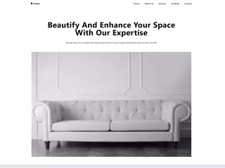 Interio Landing Page