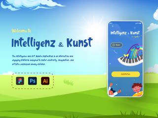 Intelligence & Art (Intelligenz & Kunst) - UI/UX Design on Beha…