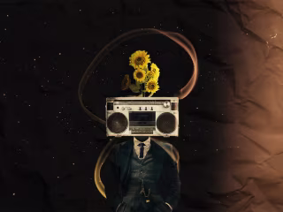 👨🏻‍💼📻🌻