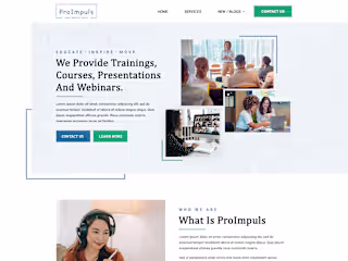Educational Training Website