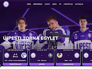 Website Redesign for a 140 years old Sports Club