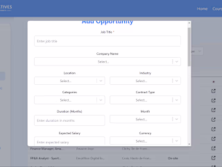 Financial Web Application
