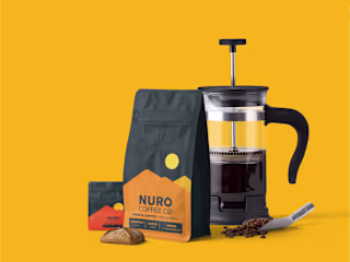 NURO Coffee Co. Branding & Packaging