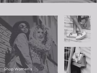 A Minimalist Showcase of Web Design in Fashion