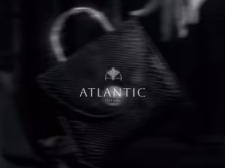 Atlantic Leather Logo Design & Branding