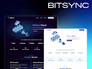 Bitsync Website - Figma 