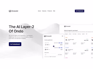 OndoAI – Innovative AI Solutions Website
