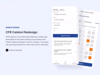 Purchasing Train Tickets - Redesign Project