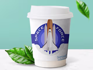 Space Force Illustration Logo