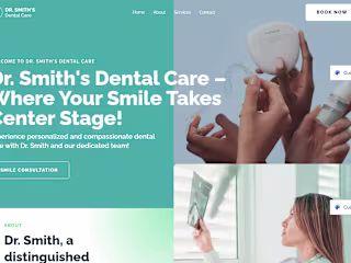 Dental clinic website