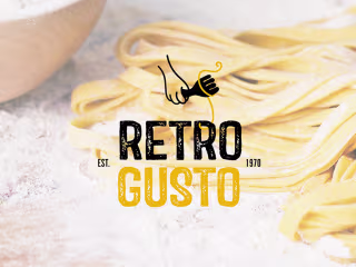 BRAND IDENTITY DESIGN | Retro Gusto :: Behance