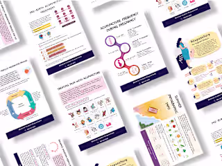 Infographs for Balance Houston on Behance