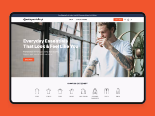 Easy Mondays | Ecommerce UI Design