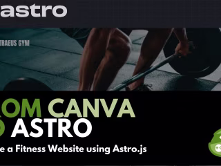 Canva to Astro 4 Website: Complete Course - YouTube