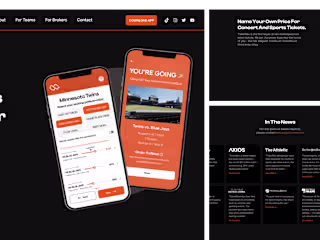 TicketRev | Webflow Development