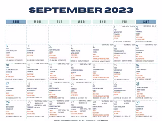 PickleRoll Social Media Calendar 