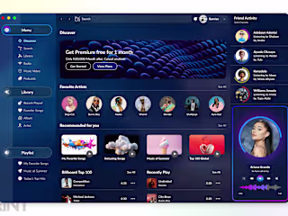 BluePrint Music – A Next-Gen Streaming Experience