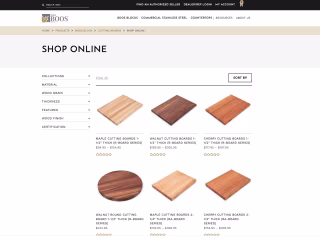 John Boos & Co. | Website, Ecommerce, Strategy & Planning