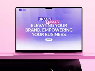 Website Redesign & Development for Brand Mamas Using Framer
