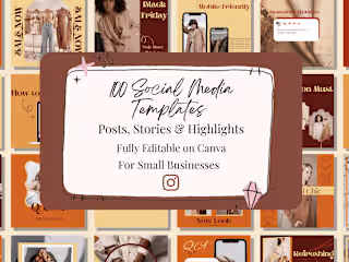 Social Media Templates for Fashion