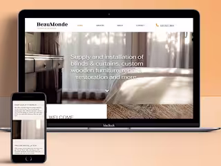 Beaumondenz Professional responsive website and branding