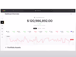 Fintech Dashboard Design: Investment Portfolio