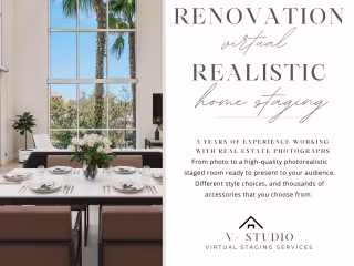 Promotional Ad Mailer Postcard Copy For Virtual Staging Company