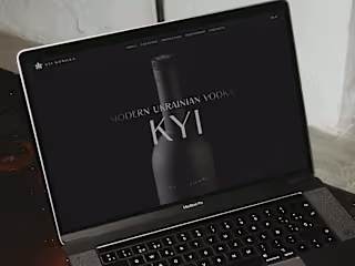 KYI Gorilka Website Design 🍸
