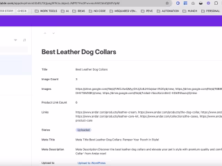 Airtable to WordPress Automation Using Make.com