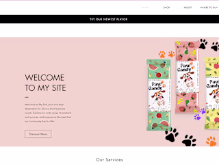 PAWCANDY STORE | WIX STUDIO
