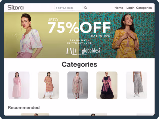 Dynamic Women's Clothing Web Application