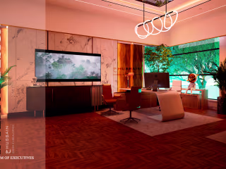 EXECUTIVE OFFICE- DESIGN, MODELING & VISUALIZATOIN 