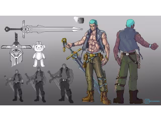 Character Concept Art for Games