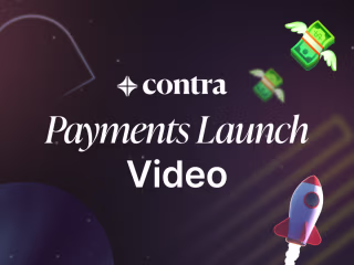 Contra Payments Launch Video