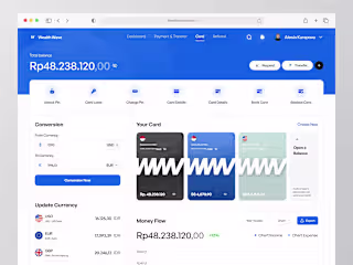 Wealth Wave - Finance | Web App design