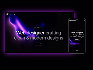 Freelance Portfolio Template - Framer